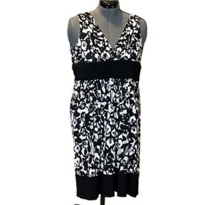 Black & White All Occasion A Line Dress